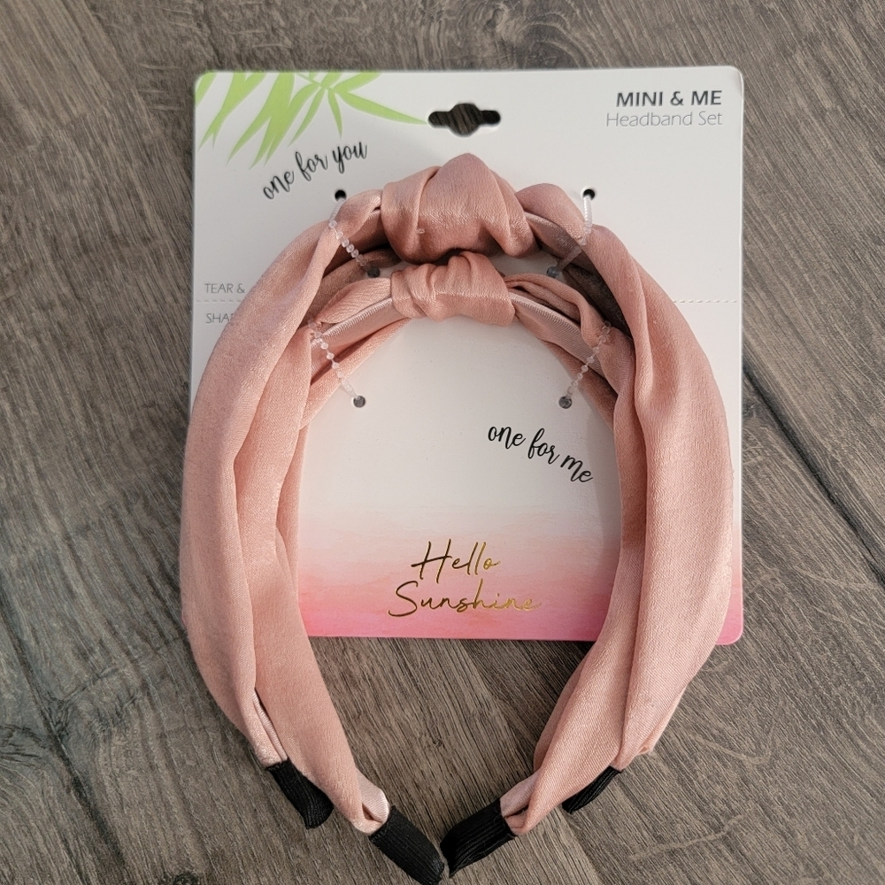 Mini & Me Headband Set NWT